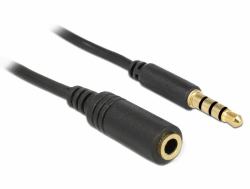 DeLOCK 84668 audio cable 3 m 3.5mm Black 