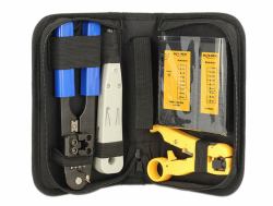 DeLOCK 86105 network cable tester Black,White 