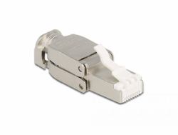 DeLOCK RJ45 plug Cat.6A STP toolfree 