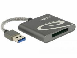 DeLOCK 91583 card reader USB 3.2 Gen 1 [3.1 Gen 1] Grey 