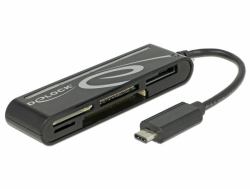 DeLOCK 91739 card reader USB 2.0 Black 