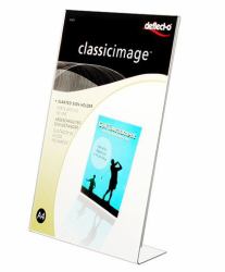 Deflecto 47401 poster stand 