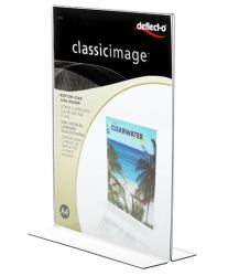 Deflecto 47801 poster stand 