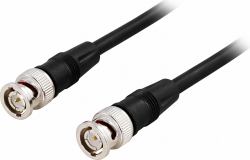 Deltaco DEL-242 coaxial cable 2 m BNC Black 