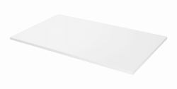 Deltaco DELO-0120 computer desk top Rectangular shape Chipboard White 