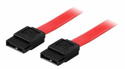 Deltaco SATA-05 SATA cable 0.5 m Blue 