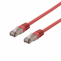 Deltaco SFTP-63RH networking cable Red 3 m Cat6 S/FTP [S-STP] 