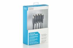 Digitus USB 2.0 to 4xRS232 Cable 