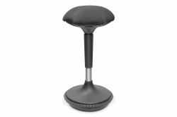 Digitus Ergonomic Stool / Standing Aid, Height-Adjustable with Gas Pressure Spring 