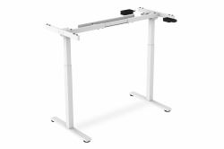 Digitus Electrically Height-Adjustable Table Frame, single motor, 2 levels, white 