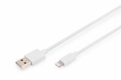 Digitus USB-A - Lightning data/charging cable, MFI certified, 2m 
