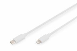 Digitus USB-C - Lightning data/charging cable, MFI certified, 2m 
