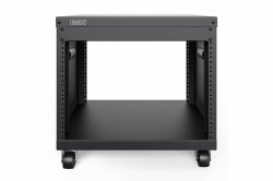 Digitus Universal 19-Inch Equipment Rack with Castors, 8U 