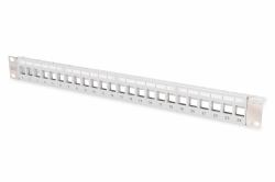 Digitus Modular Patch Panel for Keystone Jack 1U Rack Mount - Unloaded 