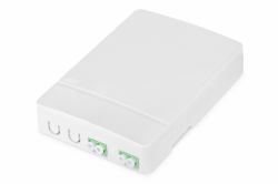 Digitus FTTH Enclosure with 2 x LC/APC DX couplers 