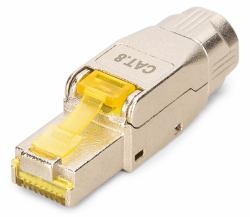 Digitus CAT 8.1 field connector, shielded, tool-free mounting connection 