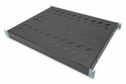 Digitus Shelf with Variable Rails for Fixed Mounting in 483 mm [19"] Cabinets 