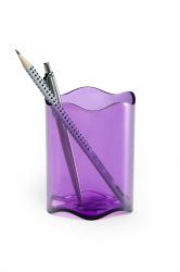 Durable TREND pen/pencil holder Purple, Transparent 
