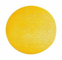 Durable 170404 self-adhesive label Round Permanent Yellow 10 pc[s] 