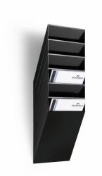 Durable FLEXIBOXX literature rack 6 shelves Black 