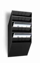 Durable 1709785060 literature rack Black 