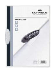 Durable Swingclip report cover Polypropylene [PP] White 