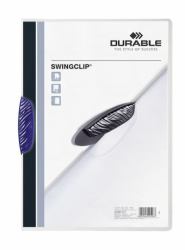 Durable Swingclip report cover Polypropylene [PP] Dark Blue 