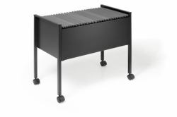 Durable 309501 file storage box Stainless steel Black 