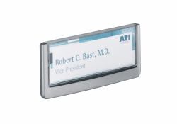 Durable 486037 sign holder/information stand Plastic Graphite 