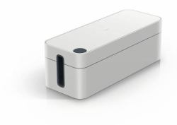 Durable Cavoline Box L Desk Cable Box - Grey 1 Pc[S] - Warranty: 12M