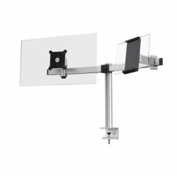 Durable Monitor mount for 1 screen and 1 tablet 