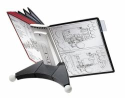 Durable SHERPA table 10 document display carousel Desk Portrait A4 