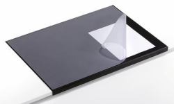 Durable 7293-01 desk pad Black 