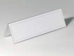 Durable 8053-19 non-metallic nameplate Transparent 