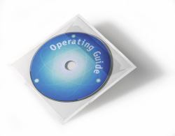 Durable POCKETFIX Cover 1 discs Transparent 