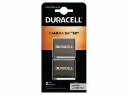 Duracell Camera Battery - replaces GoPro Hero 4 Battery, 2 pack 