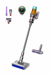 Dyson V12 Submarine 3-in-1 stick vacuum Battery Dry&wet HEPA Bagless 0.35 L Nickel, Yellow 