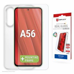 E.V.I. DISPLEX REAL GLASS + CASE - SAMSUNG GALAXY A56 - German version