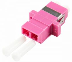 EFB Elektronik LFA095 fibre optic adapter LC/LC Pink, White 