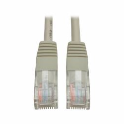Eaton Tripp Lite N002-010-GY Cat5e 350 MHz Molded [UTP] Ethernet Cable [RJ45 M/M], PoE - Gray, 10 ft. [3.05 m] 