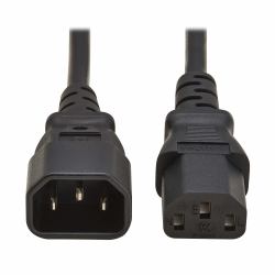 Eaton P004-02M-EU power cable Black 2 m IEC C13 IEC C14 