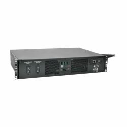 Eaton Tripp Lite PDUMH32HVATNET 7.7kW Single-Phase Switched Automatic Transfer Switch PDU, Two 200-240V IEC309 32A Blue Inputs, 16-C13 2-C19 Outlets, 2U, TAA 