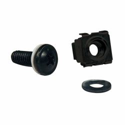Eaton Tripp Lite SRCAGENUTS SmartRack Square Hole Hardware Kit with 50 M6 screws and washers 