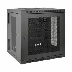 Eaton Tripp Lite SRW12USDP SmartRack 12U UPS-Depth Wall-Mount Small Rack Enclosure, Hinged Back 