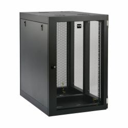 Eaton Tripp Lite SRW18UHD SmartRack 18U Heavy-Duty Low-Profile Server-Depth Side-Mount Wall-Mount Rack Enclosure Cabinet 