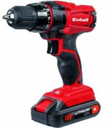 Einhell TC-CD 18-2 Li Pistol grip drill Black,Red Lithium-Ion [Li-Ion] 1.5 Ah 1.37 kg 