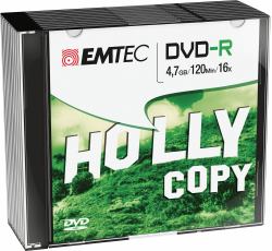 Emtec ECOVR471016SL blank DVD 4.7 GB DVD-R 10 pc[s] 