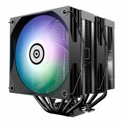 Enermax ETS-TD60D-ARGB computer cooling system Processor Air cooler 12 cm Black 