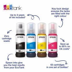Epson 104 EcoTank Magenta ink bottle [WE] 