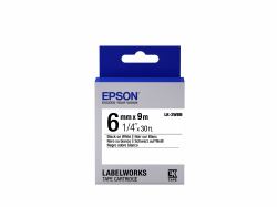 Epson Label Cartridge Standard LK-2WBN Black/White 6mm [9m] 